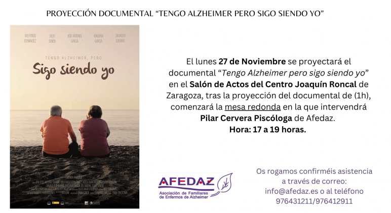 TENGO ALZHEIMER PERO SIGO SIENDO YO 