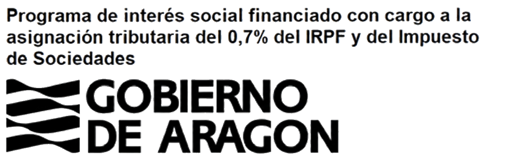 Logo programa de interés social Gobierno de Aragón